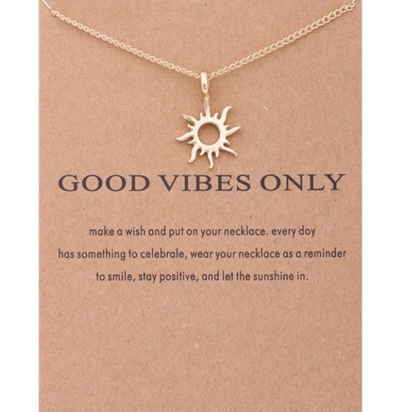 Jewelry - LAST ONE ✨ Good vibes necklace